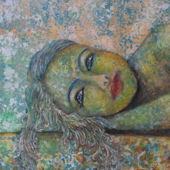 Peinture intitulée "Romantic Memories" par N.N. Art, Œuvre d'art originale, Huile Monté sur Châssis en bois