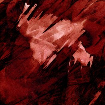 Painting titled "Artifact Image LXII…" by Alex Henk, Original Artwork, Ink