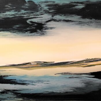 Painting titled "Nimbostratus" by Felix Günther, Original Artwork, Acrylic