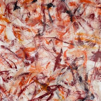 Malerei mit dem Titel "Hard To Decipher (1…" von Andreas Angleitner, Original-Kunstwerk, Acryl