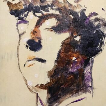 Peinture intitulée "Dreamer2" par Dominique Dève, Œuvre d'art originale, Acrylique