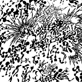 Drawing titled "Dimension 009047 (s…" by Alex Henk, Original Artwork, Ink