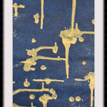 Schilderij getiteld "Counting Stars" door Haapalahti, Origineel Kunstwerk, Acryl