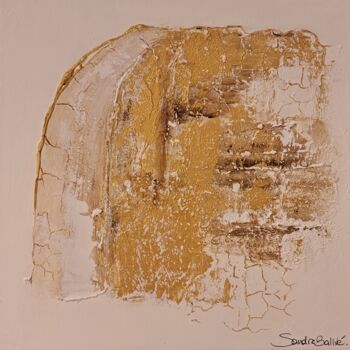 Painting titled "CASCADA" by Sandra Ballve, Original Artwork, Acrylic Mounted on Wood Stretcher frame
