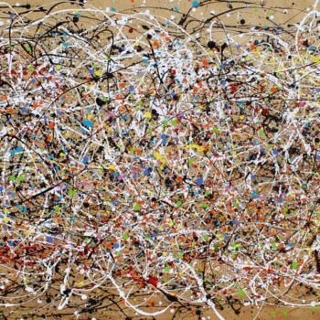 Pittura intitolato "Silent dreams" da Juan José Garay, Opera d'arte originale, Acrilico Montato su Telaio per barella in leg…