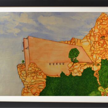 Pintura titulada "Chapel of the Holy…" por Terry Cornelius, Obra de arte original, Tinta