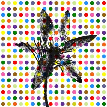Impressões e gravuras intitulada "Herbarium # 9" por Franz Hümpfner, Obras de arte originais, Pintura digital