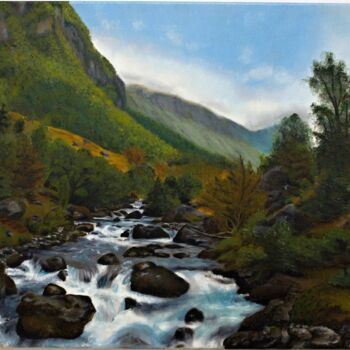 Malarstwo zatytułowany „paintings on canvas…” autorstwa Marija Banha Art, Oryginalna praca, Olej