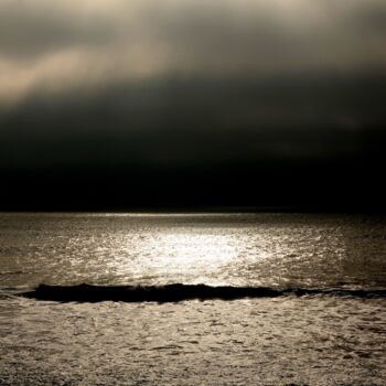 Fotografie getiteld "La ligne noire....." door Philippe Berthier, Origineel Kunstwerk, Digitale fotografie