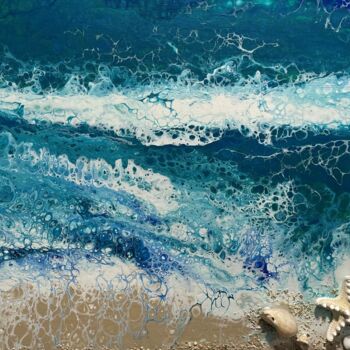 "Blue Water Dreams" başlıklı Tablo Nataliia Mcmillian tarafından, Orijinal sanat, Akrilik