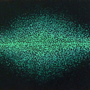 Peinture intitulée "Aurora - peinture a…" par Sophie Artinian, Œuvre d'art originale, Huile Monté sur Châssis en bois
