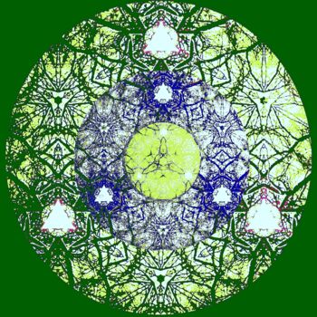 摄影 标题为“Geometric 23-14c4c” 由Ken Lerner, 原创艺术品, 数码摄影