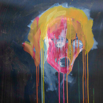 Peinture intitulée "N°44" par Jérome Chuilon, Œuvre d'art originale, Acrylique