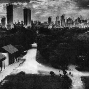摄影 标题为“Panama Ruins” 由Felipe Hueb, 原创艺术品, 数码摄影
