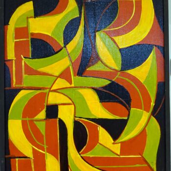 "Magúficus" başlıklı Tablo Ivan "Marsville" tarafından, Orijinal sanat, Akrilik artwork_cat. üzerine monte edilmiş