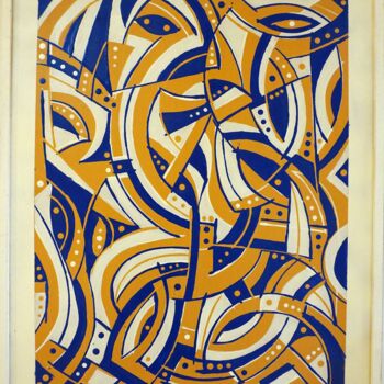 "Encuentro fortuito" başlıklı Tablo Ivan "Marsville" tarafından, Orijinal sanat, Akrilik artwork_cat. üzerine monte edilmiş