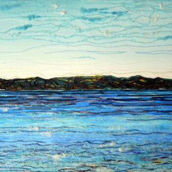 Painting titled "Bolzener See" by Jacob Maler, Original Artwork, Acrylic