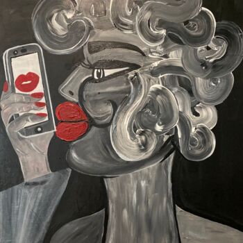 Pintura intitulada "Seven Deadly Sins:…" por Sandi Goodwin, Obras de arte originais, Acrílico