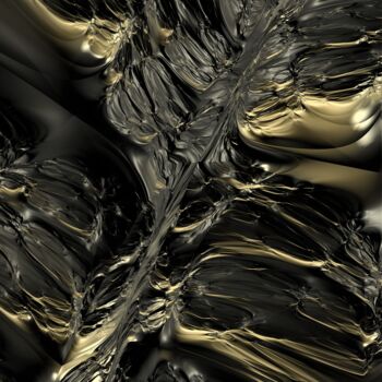 Digitale Kunst mit dem Titel "Reiter 2" von Thomas Seebauer (FractopiaArt), Original-Kunstwerk, Digitale Malerei Auf Keilrah…