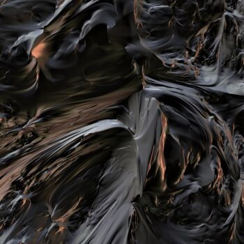 Digitale Kunst mit dem Titel "Reiter 3" von Thomas Seebauer (FractopiaArt), Original-Kunstwerk, Digitale Malerei Auf Keilrah…