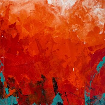 Painting titled "The Uprising by Abh…" by Abhishek Deheriya, Original Artwork, Acrylic