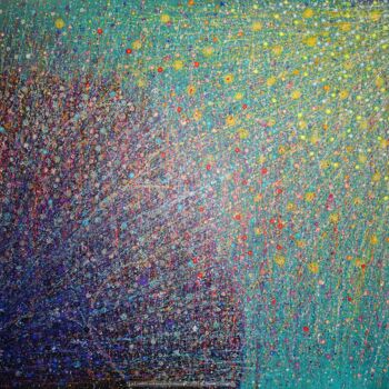 Peinture intitulée "La Lumière suit tou…" par Sarah Leseigneur, Œuvre d'art originale, Acrylique Monté sur Châssis en bois