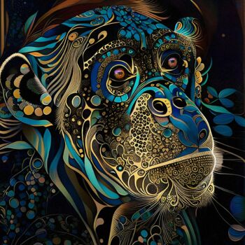 Digital Arts titled "Rayno" by L.Roche, Original Artwork, Ink