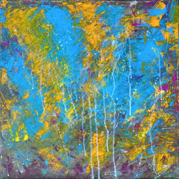 Peinture intitulée "YOUTH" par Slava Dego, Œuvre d'art originale, Acrylique Monté sur Châssis en bois