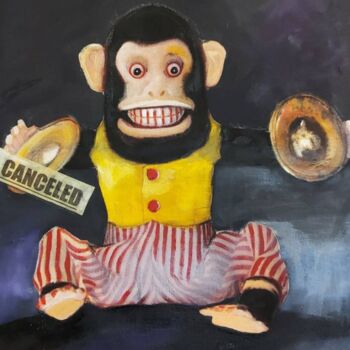 Collages titled "Canceled" by Dalibor Vučković, Original Artwork, Oil