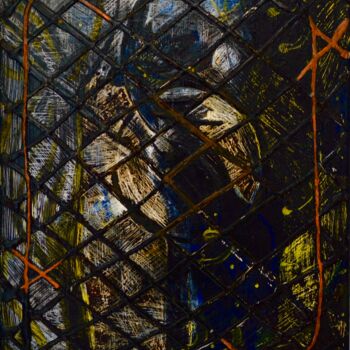 Peinture intitulée "Variation noir (Rom…" par Georges Lievre, Œuvre d'art originale, Acrylique
