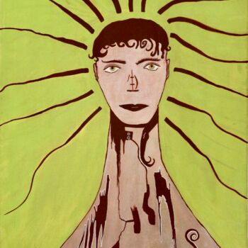 Peinture intitulée "Perceptions" par Georges Lievre, Œuvre d'art originale, Acrylique