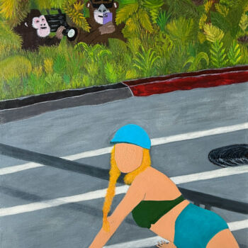 Peinture intitulée "ZOO" par Slava Dego, Œuvre d'art originale, Acrylique Monté sur Châssis en bois