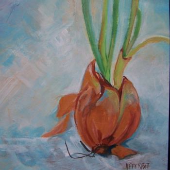 Peinture intitulée "hors de terre, et i…" par Anne-Frédérique Ferret, Œuvre d'art originale
