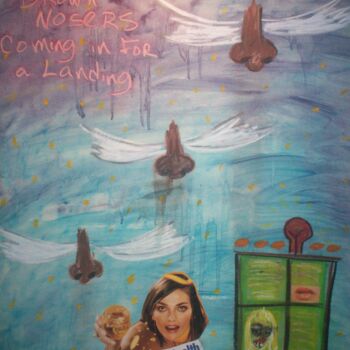 Colagens intitulada ""Brown Nosers Comin…" por Don David Young (dondavid), Obras de arte originais, Colagens
