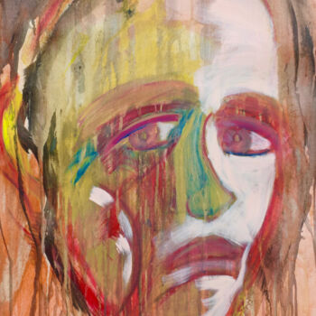 Peinture intitulée "Coulre48" par Jérome Chuilon, Œuvre d'art originale, Acrylique