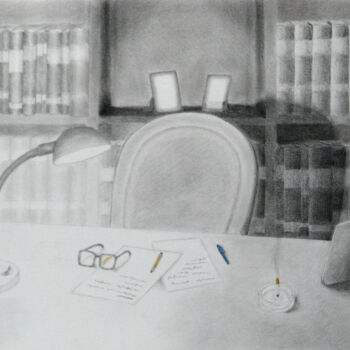 Disegno intitolato "Break" da Davide Novello, Opera d'arte originale, Grafite