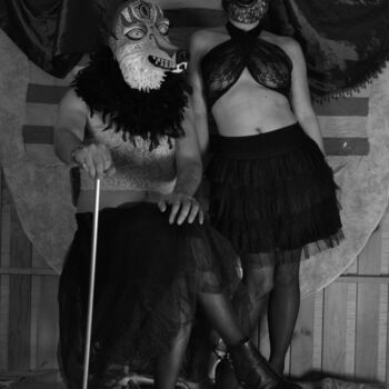 Fotografia zatytułowany „Le Corbeau et Le Re…” autorstwa Patrick Jannin, Oryginalna praca, Fotografia cyfrowa