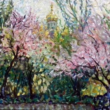 "Spring Bloom" başlıklı Tablo Serhii tarafından, Orijinal sanat, Petrol