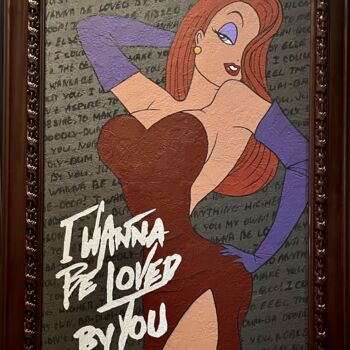 Painting titled "389" by Yury Korolkov, Original Artwork, Acrylic Mounted on Wood Stretcher frame