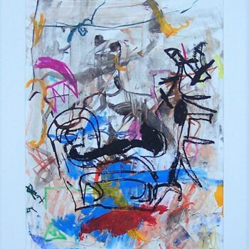 "Musical Mood 005" başlıklı Tablo Gilles Glaçon tarafından, Orijinal sanat, Akrilik