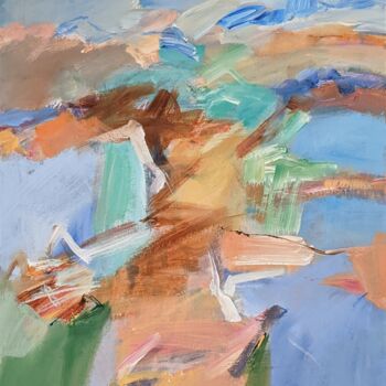绘画 标题为“Head into the clouds” 由Armen Ghazayran (Nem), 原创艺术品, 丙烯