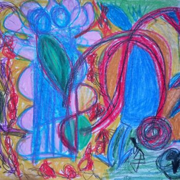 "A Salvação do Mundo…" başlıklı Resim Sónia Marcos tarafından, Orijinal sanat, Pastel