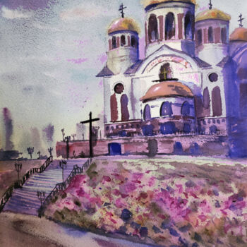 "The direction" başlıklı Dijital Sanat Irina Shilina Canvas tarafından, Orijinal sanat, Suluboya