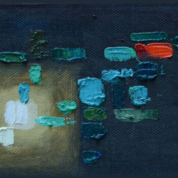 Peinture intitulée "Composition #300620" par Ludovic Lan, Œuvre d'art originale, Huile