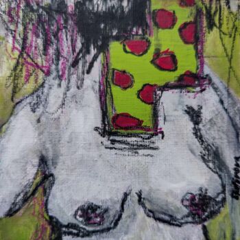 Painting titled "Tetris Girls #2" by Elga Zefirova, Original Artwork, Acrylic