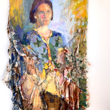 Peinture intitulée "Melting Past" par Ekaterina Belukhina, Œuvre d'art originale, Huile