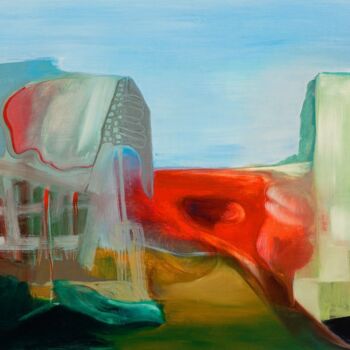 Pittura intitolato "Spring" da Sentio O.M.T., Opera d'arte originale, Olio
