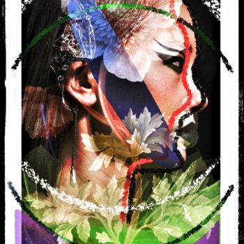 Digital Arts titled "La Calavera" by Amelia Latiff, Original Artwork, 2D Digital Work