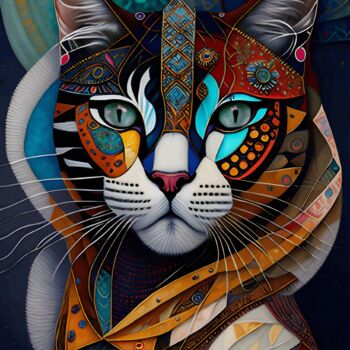 Digital Arts titled "Karol" by L.Roche, Original Artwork, 2D Digital Work