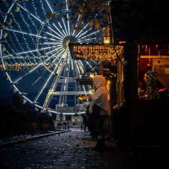 Photography titled "December Night" by Laure Vignaux, Original Artwork, Digital Photography